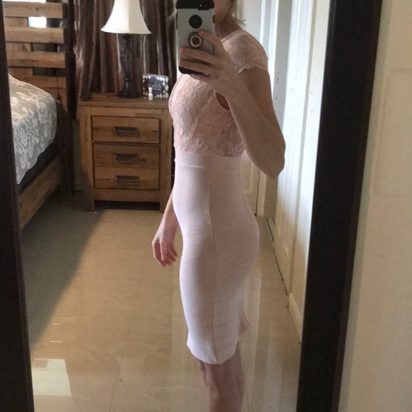 Bebe pink mini dress - Picture 3 of 5